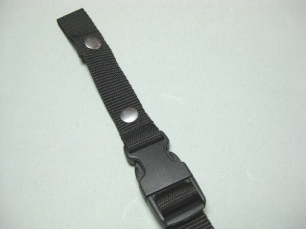 back strap SLM Deluxe Nr. 2 XL - textile band, black
