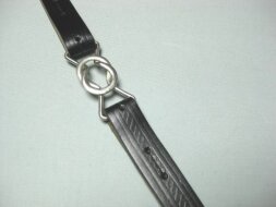 back strap IT331 - leather, black