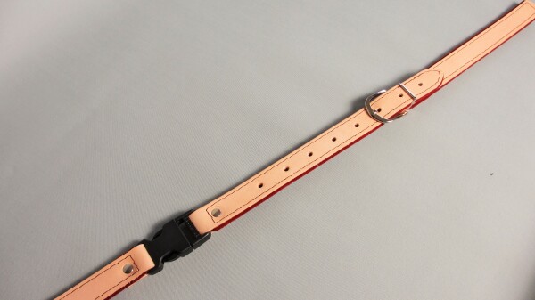 back strap SLM click closure for shoulder strap systems - leathe
