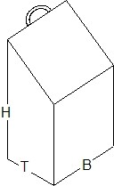 Organettorucksack 1/2-Reiher, Schwarz, BAC0815