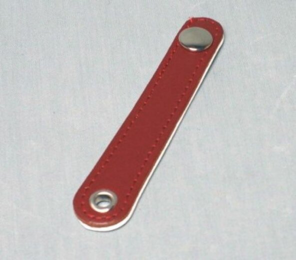 bellow strap Hohner 23007 brick red /white