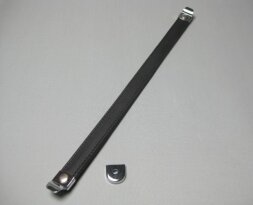 bellow strap IT115 black - length adjust. up to max. 150 mm