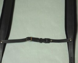 accordion shoulder strap 120 bass- IT302/A black with back strap