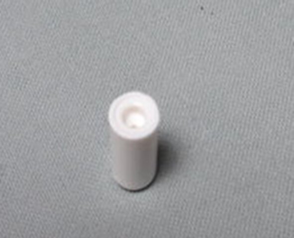 bass button white with stepped bore for Weltmeister-accordions