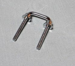 shoulder strap bracket U-shape with thread long - IT121