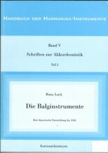 Die Balginstrumente - Ihre historische Entwicklung bis 1945