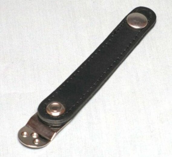 below strap Hohner 23009 black - 125 mm