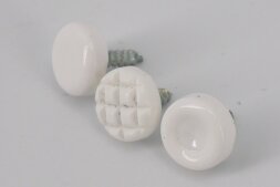 Bass button white for Weltmeister-accordions