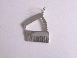 pendant accordion - stainless steel