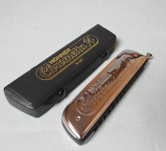 Harmonica Hohner Chrometta 14 - C56