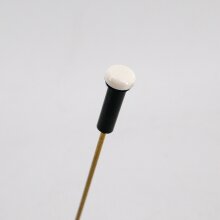 bass button white with brass wire for Weltmeister-accordions