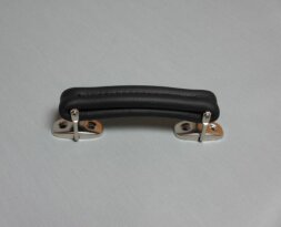 case handle, leather, black - TA19007