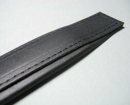 Courroie 72 basses - SLM103 noir 3,5 cm similicuir