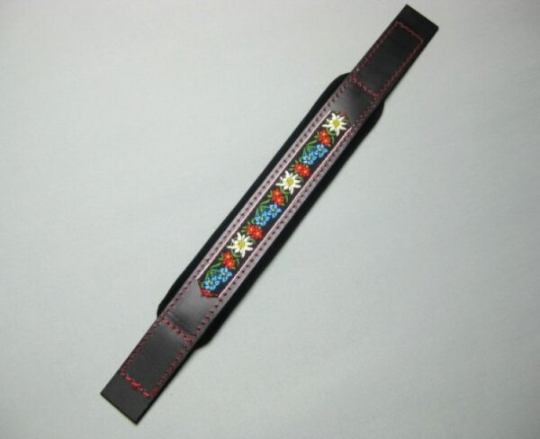 bass strap 96 bass - IT713/b Folklore 5 cm Black