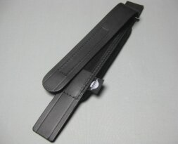 Courroie harmonica - IT323/b Velcro noir 34-40 cm
