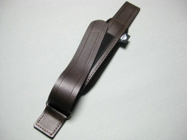 Courroie harmonica - IT323/b Velcro noir 40-45 cm