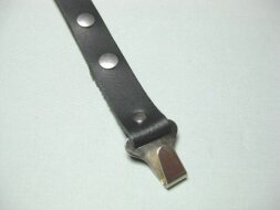 Querriemen SLM Nr. 6 - Leder Schwarz Extra Lang