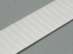 Balgstreifen / Kaliko 100 x 2,4 cm weiß