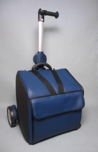 Trolley for accordion Kiddy + bag for accordion SLM Kiddy blue