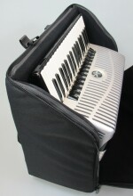 trolley for accordion  black 120 bass XL 45T with cassotto