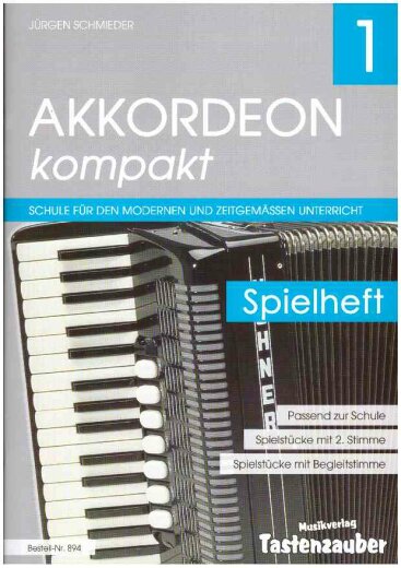 Akkordeon kompakt 1 - Spielheft