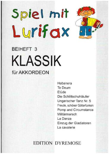Spiel mit Lurifax - Beiheft 3 Klassik