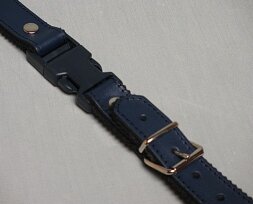 back strap IT431 deluxe - leather Blue