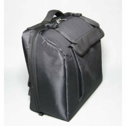 Akkordeonrucksack 96 Bass - Fuselli Schwarz BAC0803