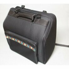 bag for diatonic accordion IT025  3F  black 3-row