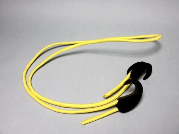 lashing strap for accordion trolleys yellow