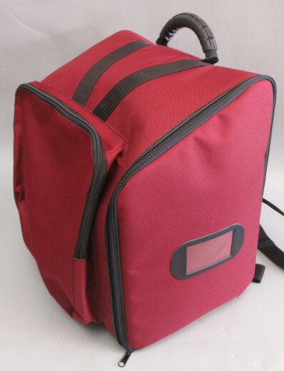 bag for accordion 72 bass - SLM deluxe wine red