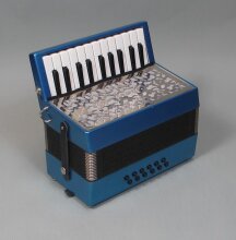 Weltmeister mini children`s accordion, blue