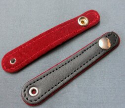 bellow strap SLM901 black/red 100 mm