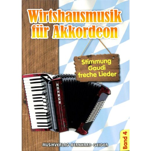 Wirtshausmusik für Akkordeon Band 4
