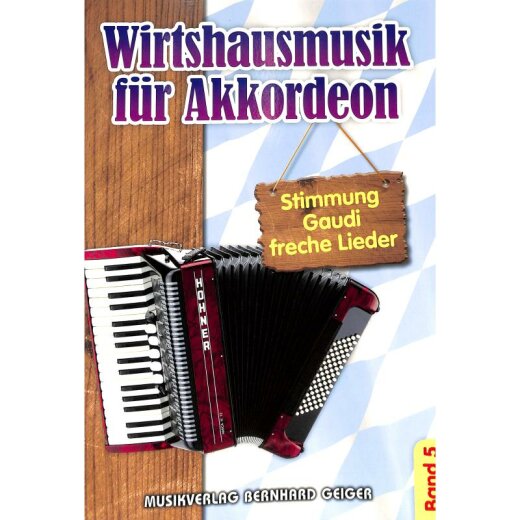 Wirtshausmusik für Akkordeon Band 5