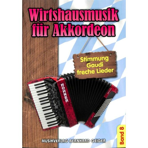 Wirtshausmusik fr Akkordeon Band 8