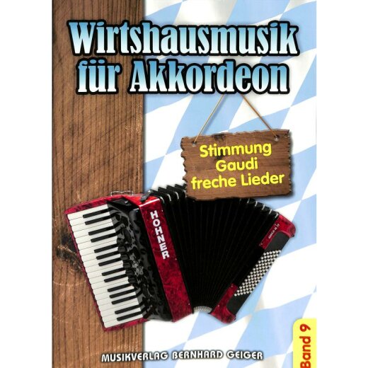 Wirtshausmusik für Akkordeon Band 9