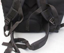 Akkordeonrucksack 120 Bass - TECH075 Schwarz mit Hüftgurt XXL 45 Tasten