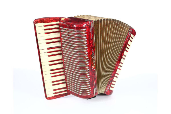 Mortier/Hohner Double Keyboard Accordion