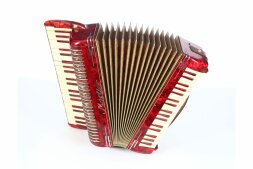 Mortier/Hohner Double Keyboard Accordion