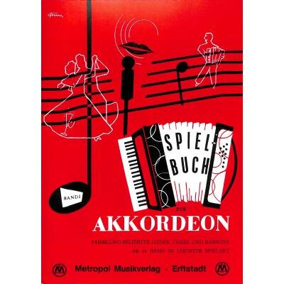 Spielbuch für Akkordeon 1