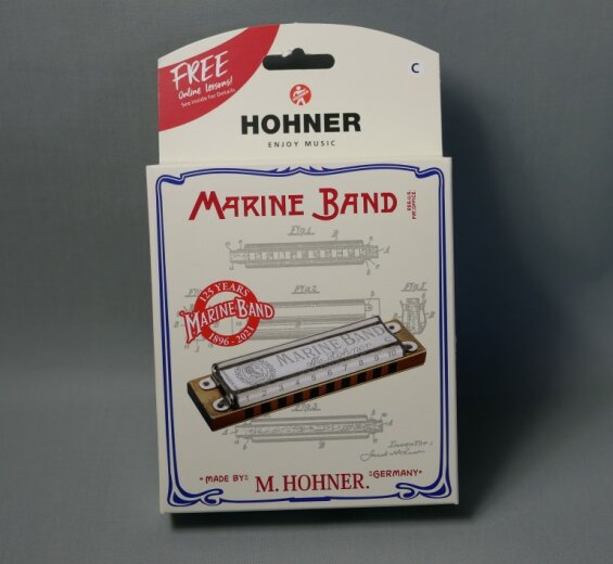 Mundharmonika Hohner Marine Band 125TH Anniversary - C