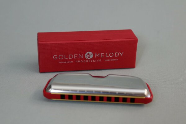 Mundharmonika Hohner Golden Melody - Progressive Eb