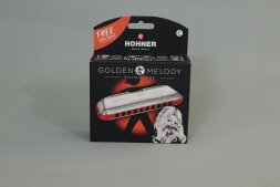 Mundharmonika Hohner Golden Melody - Progressive Eb