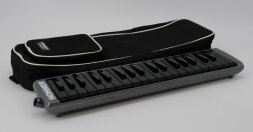 Melodica Hohner Airboard Carbon 37 black/white