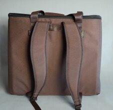 Akkordeonrucksack 40/48 Bass - Fuselli braun / BAC0822BR