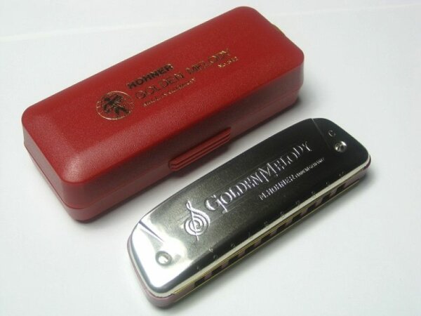 Harmonica Hohner Golden Melody - diffèrents tons