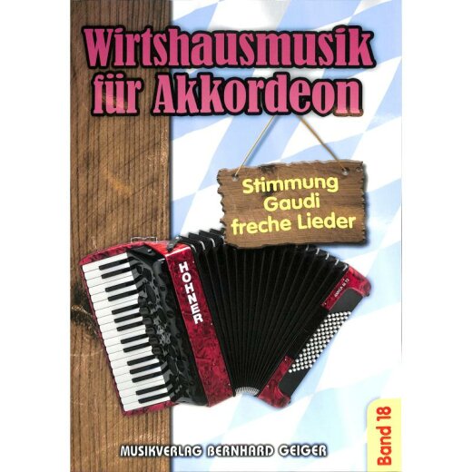 Wirtshausmusik für Akkordeon Band 18