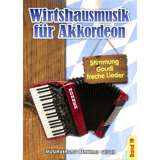 Wirtshausmusik für Akkordeon Band 19
