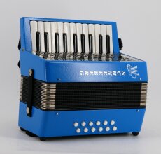 Weltmeister mini children`s accordion, blue